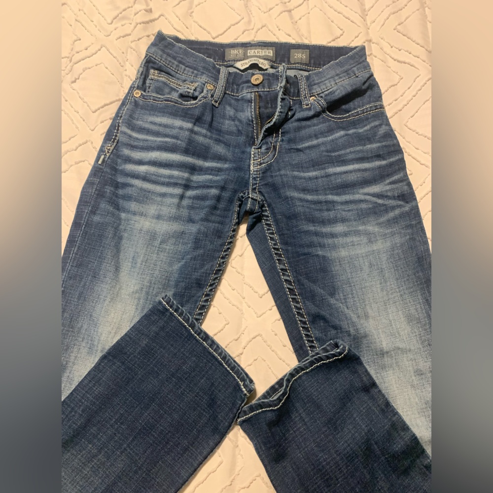 Mens BKE 28S Carter straightleg